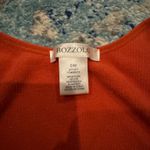 Bozzolo  Crop Top Orange Burnt Tank  Photo 2