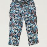 Loft Floral paperbag pants NWT Photo 0