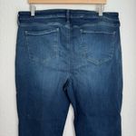 NYDJ dark blue wash Barbara bootcut denim jean size 16 Photo 5