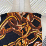 Trina Turk ‎ Aptos Dress in Black Chain Print Photo 6