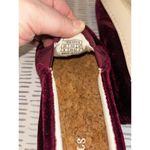 Soludos Anthropologie  Velvet‎ Burgundy Maroon Llama Sneaker Women’s 8 Photo 8