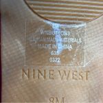 Nine West Women's Metallic Pink Button Ankle Wrap Flat Gladiator Sandals size 8 Photo 6