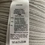 Madewell x Aimee Song Womens Gray Ribbed Shimmer Tube Top Photo 5