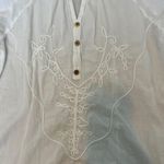 cotton natural White Linen Swimsuit Cover Up Dress Photo 1