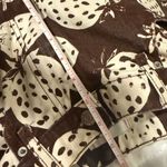 BDG Women’s Strawberry Print Pants Brown Cream Retro Fruit Jeans 33x30 Photo 5