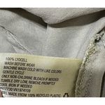 Knox Rose  Button Front Shirt Army Green Size XS Extra Small Lyocell Photo 4