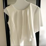 Antonio Melani  Ivory Drape Dress Photo 2