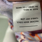 Pact  Organic Women's Mod Leopard Wisteria Staycation Short Robe XS/S Photo 7