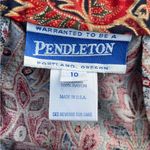 Pendleton Vintage  Paisley Maxi Skirt Western Boho Hippie Fairycore Whimsy Photo 4