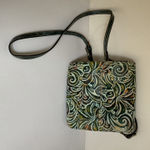 Patricia Nash Tooled Leather Crossbody Bag – Turq Multi – NEW WITHOUT TAGS Photo 0