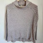 Free People  Waffle Knit Long Sleeve Mock Neck size medium Photo 0