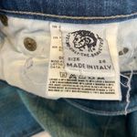 Diesel  Green Blue Denim Bootcut Jeans EUC Sz 28 Italian Vintage Y2K Photo 5