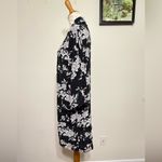 Spiritual Gangster Kimono Maya Floral CoverUp Robe Black Pockets Ties One Size Photo 7