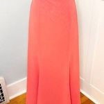 David's Bridal David’s Bridal Coral Halter Bridesmaid Dress Long Formal Gown 12 Photo 3