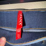 Spanx  Dark Blue Pull On Stretchy Flare Jeans Photo 6