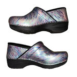 Dansko XP 2.0 Pastel Blur Print Patent Leather Clogs size EU 38/US 7.5-8 Photo 4