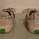Anthropologie CARIUBA CATIBA Pro Vintage White Black Organic Canvas Leather Lace-Up Sneakers $118 EUC US Wmn 8 Photo 3