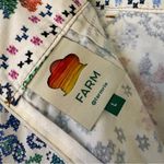 Anthropologie  FARM Rio Cotton high Waisted Shorts Romantic Bandanas NO BELT Sz L Photo 8