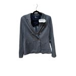 Tommy Hilfiger blazer suit jacket womens Size 8 gray double breasted work Photo 10