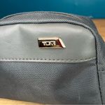 TUMI Nylon Travel Pouch Makeup Bag Small Gray for Delta Airlines Photo 4