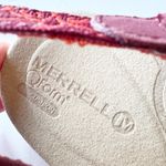 Merrell Savannah Sandal Port Wine Leather Slingback Toe Post Size 9 QForm Hiking Photo 13