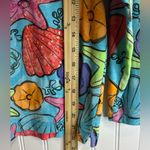 Anthony Resort women Vibrant Sea Life Print Long Sleeve Top. Cruise beach . Blue Size M Photo 9