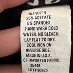 Vintage Y2K J.B.S. Ltd Glitter Cowl Neck Top Made in USA Evening Wear Rival Sz M Black Size M Photo 9