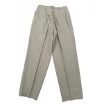 Charter Club NEW  Women's Wool Dress Pants Size 12P Large Petite Tan Khaki Lined Photo 2