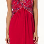 Soma  Red Lace Chemise Sleep Gown Size Large Photo 0