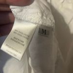 Cloth & Stone  Anthropologie women’s medium White off the shoulder Raw hem blouse Photo 5