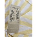 American Eagle  Yellow And White Striped Strapless Mini Dress XXL Classic Photo 8