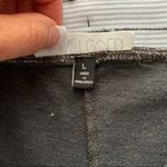 Planet Gold Gray Knit Drawstring Shorts Sz Large Photo 4