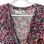 Old Navy Maternity Dress Floral Sleeveless Pin Tuck Tie Back XL Knee Length  Photo 2