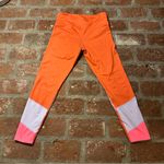 JoyLab  Comfort 7/8 Color Block Orange Pink Lavender Leggings size Large Photo 10