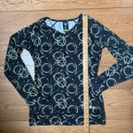 Burton Mid Weight Dryride Base Layer SZ M Women Black Swirl Ski Snowboard Photo 4