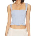 Free People  we are HAH periwinkle top Photo 0