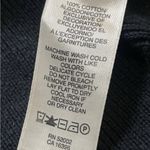 DKNY 90s active fitted 2 tone quarter zip pullover sweater black ivory Ribbed M Photo 14