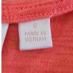 NWOT Belle by Kim Gravel Women’s Coral Orange 3/4 Sleeve Top – Size Small Photo 2