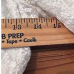 Louna 100% Cotton Corset Croquette Victorian Festival lace crop top M White Size M Photo 4