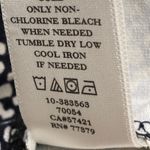 Ann Taylor Wrap Dress Black White Dot Print 3/4 Sleeve Tie Waist Size 0 Photo 6