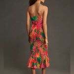 Anthropologie Farm Rio x  Ruched Tie-Front Tropical Resort Colorful Dress Size XS Photo 1