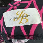 Elegant long sleeve dress – Stunning black dress with pink floral print, Photo 5