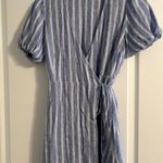 Old Navy Wrap Striped Dress Photo 0