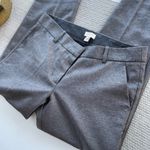 J.Crew Gunmetal Gray Silver Crop Straight Leg Trouser Dress Pant Size 4 NWOT Photo 7