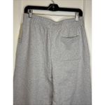 Mate the Label  Organic Fleece Wide Leg Pant Heather Grey Large MSRP $138 Photo 8