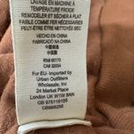 Free People Take It Off Textured Pullover Oversized Sweater in Terracotta Size M Photo 3