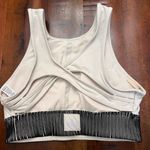 Alo Yoga Electric Sports Bra – Bone/Black Trim Photo 2