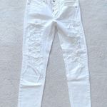American Eagle White Super Distressed Jeans Photo 0