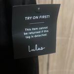 Lulu's Black Mini Pencil Skirt Night Out Size M Photo 2