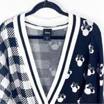 Disney  Minnie Mouse Black White Long Sleeves Mixed Prints Cardigan Sweater 3X Photo 7
